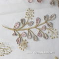 Fuchsia Nigerian Lace Fabric for Wedding Dress